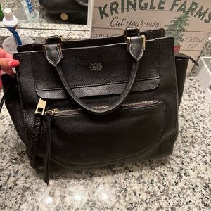 Vince Camuto Black Satchel